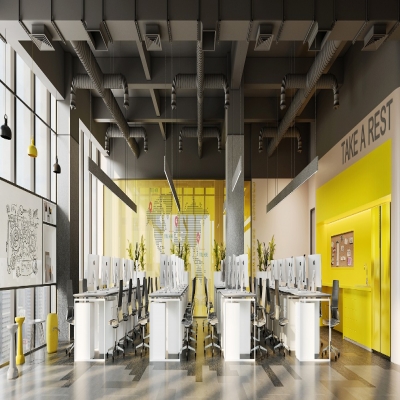 新通教育集团总部大楼（银都新座）装修工程