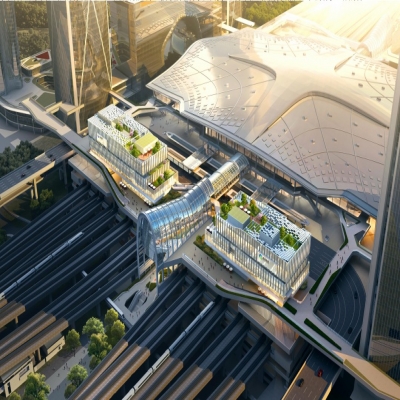 雨棚上盖西北、东北办公楼室内装修施工工程项目