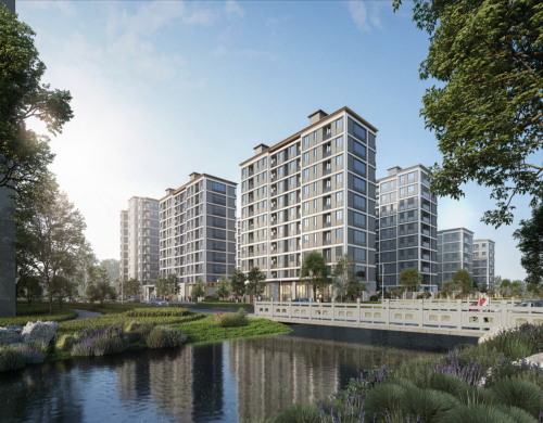 赞成学棠曼庐项目铝板、石材幕墙工程